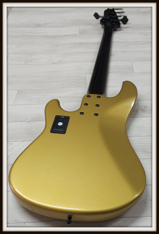 Sandberg California II VT5 Ebony Custom 3-EQ, Soft Aged Gold, 2nd Hand